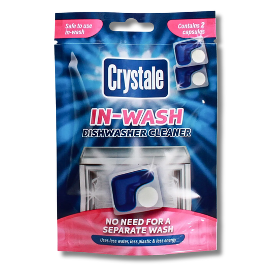 Crystale Dishwasher Cleaner 2pk