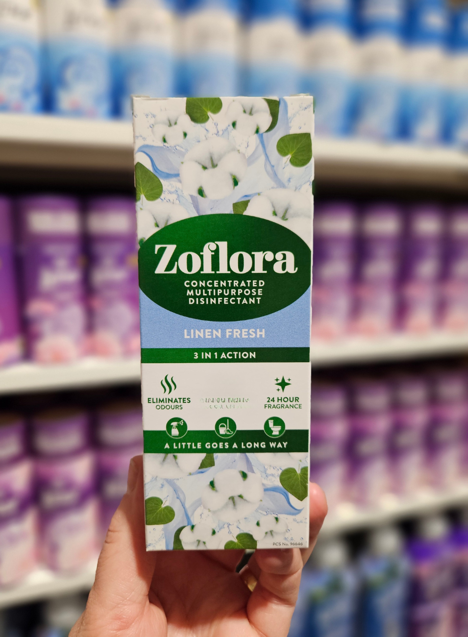 Zoflora Concentrated Cleaner Linen Fresh 120ml