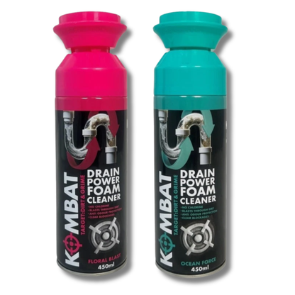 Kombat Drain Cleaner Foam 450ml Div.Typer