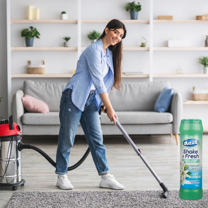 Duzzit Shake & Fresh Carpet Odour Neutraliser Lily Blossom 500g