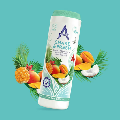 Astonish Shake & Fresh Carpet Freshener Tropical 350g