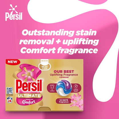 Persil Ultimate Pods w/Touch Of Comfort 24w