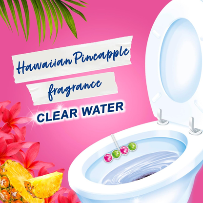 Bloo Colour Active+ Toilet Rim Block Hawaiian Pineapple 50g