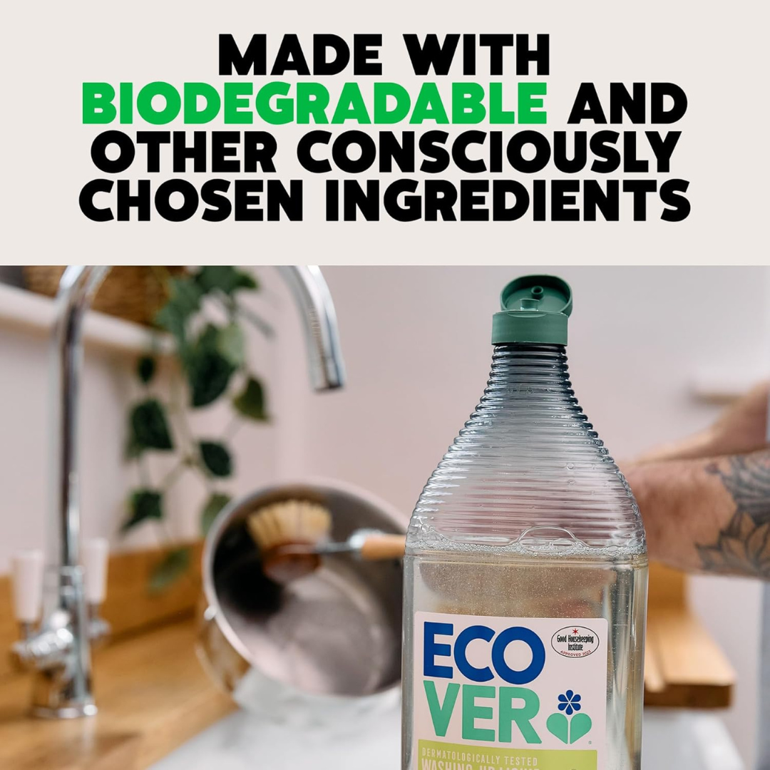 Ecover Sensitive Washing-Up Liquid Lemon & Aloe Vera 450ml