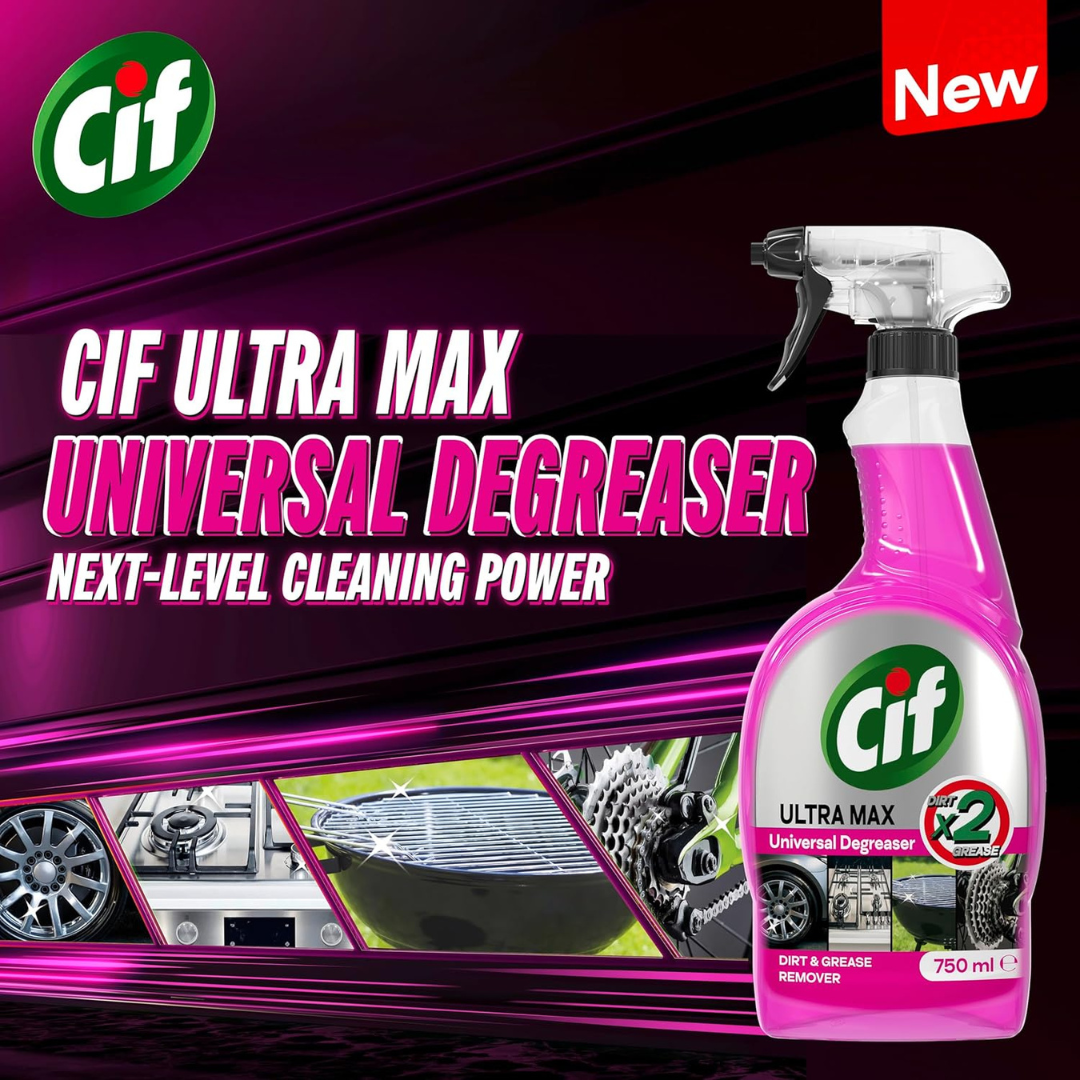 Cif Ultra Max Universal Degreaser Spray 750ml