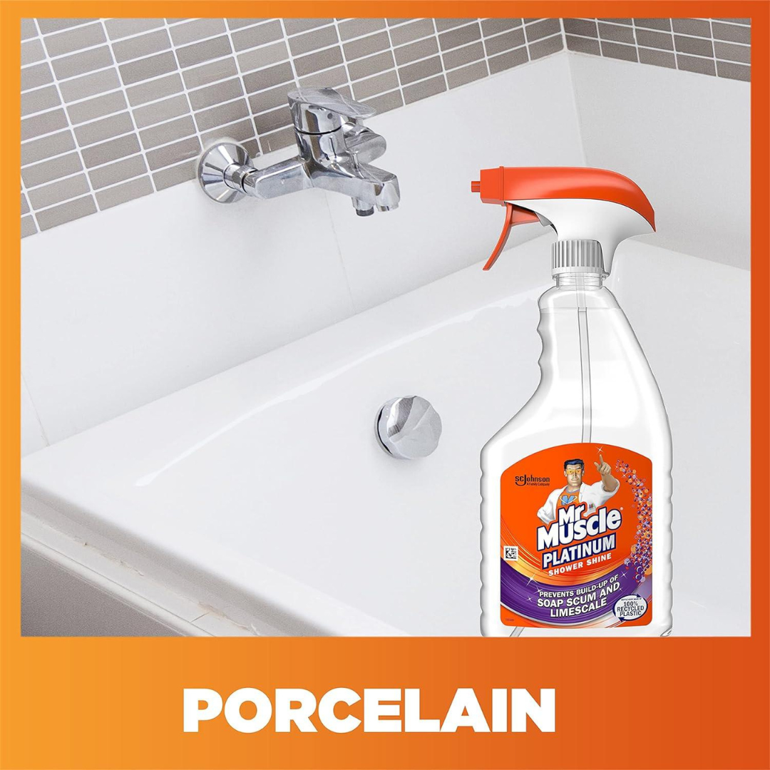 Mr. Muscle Platinum Shower Shine Spray 500ml