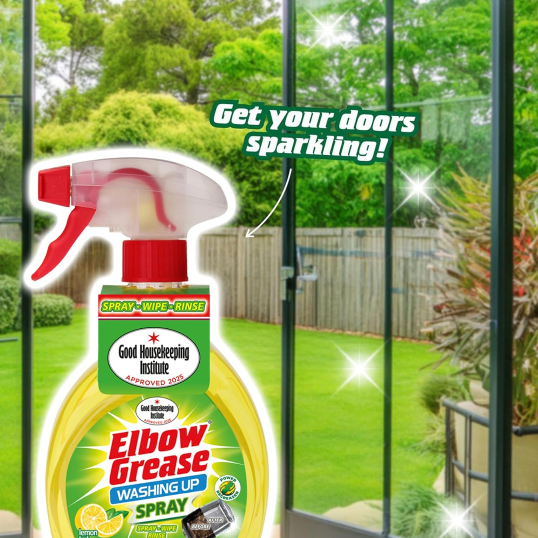 Elbow Grease Washing Up Liquid Spray Lemon 500ml