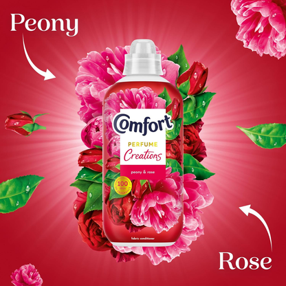 Comfort Peony & Rose Fabric Conditioner 30w 900ml