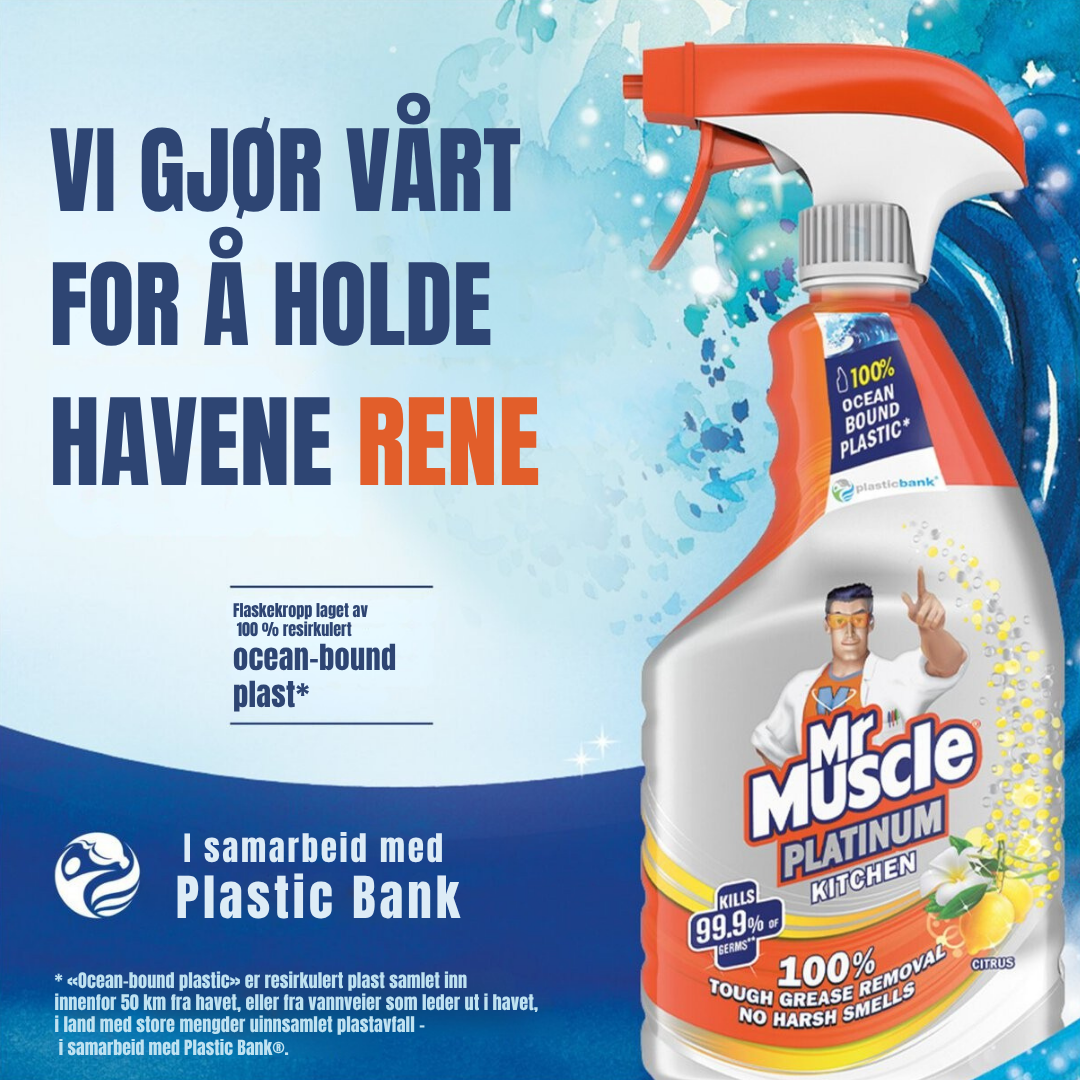 Mr. Muscle Platinum Kitchen Spray Citrus 500ml