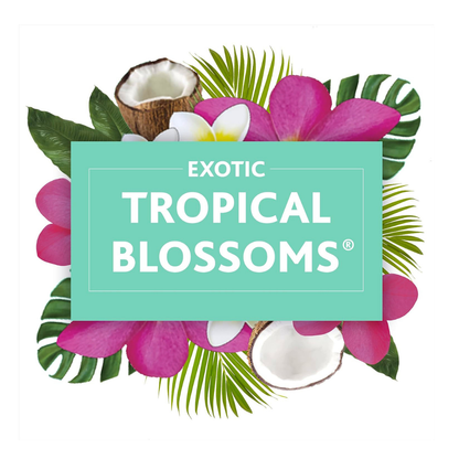 Glade Fragranced Candle Exotic Tropical Blossoms 129g