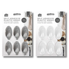 My House & Home Selvklebende Plastkroker 6pk