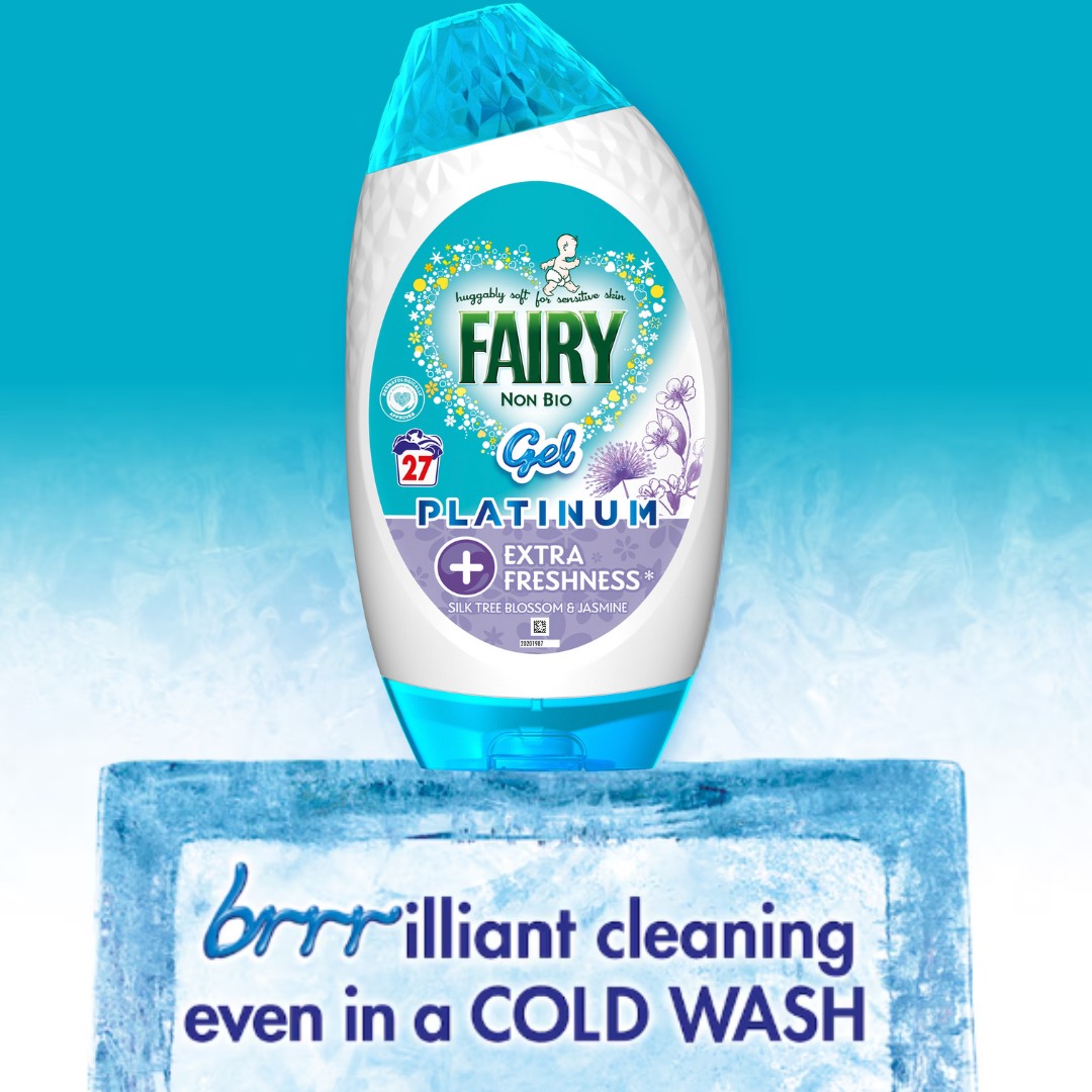 Fairy Non Bio Washing Gel Silk Tree Blossom & Jasmine 891ml 27w