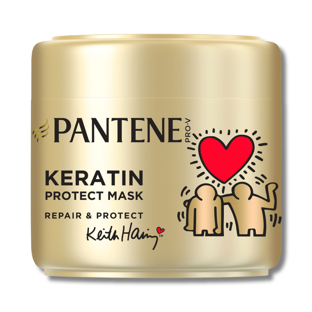 Pantene Pro-V x Keith Haring Keratin Protect Mask Repair & Protect 300ml