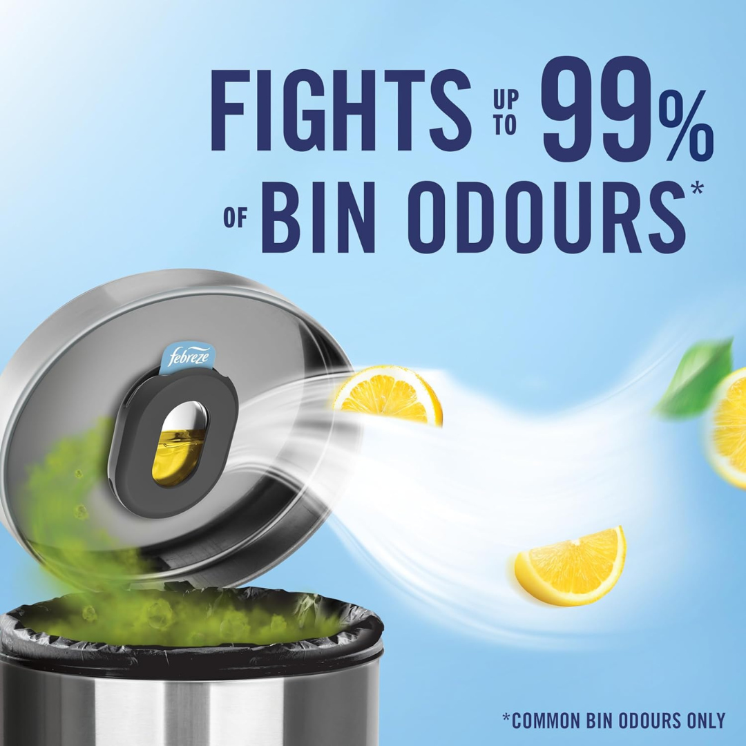Febreze Bin Freshener Refill Pack Citrus Fresh 4pk