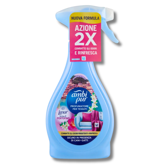 Ambi Pur Lenor Portofino Bloom Tekstiloppfrisker Spray 385ml