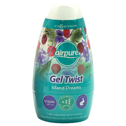 Airpure Gel Twist Air Freshener 226g Div.Typer