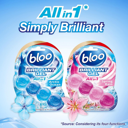 Bloo Brilliant Gel Toilet Rens Arctic Ocean 42g