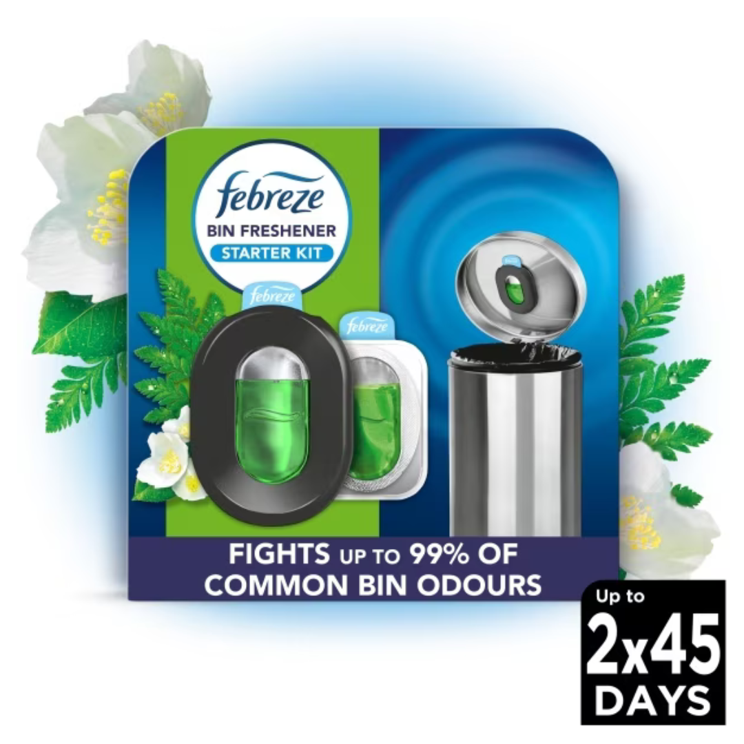 Febreze Bin Freshener Starter Kit Outdoor Fresh