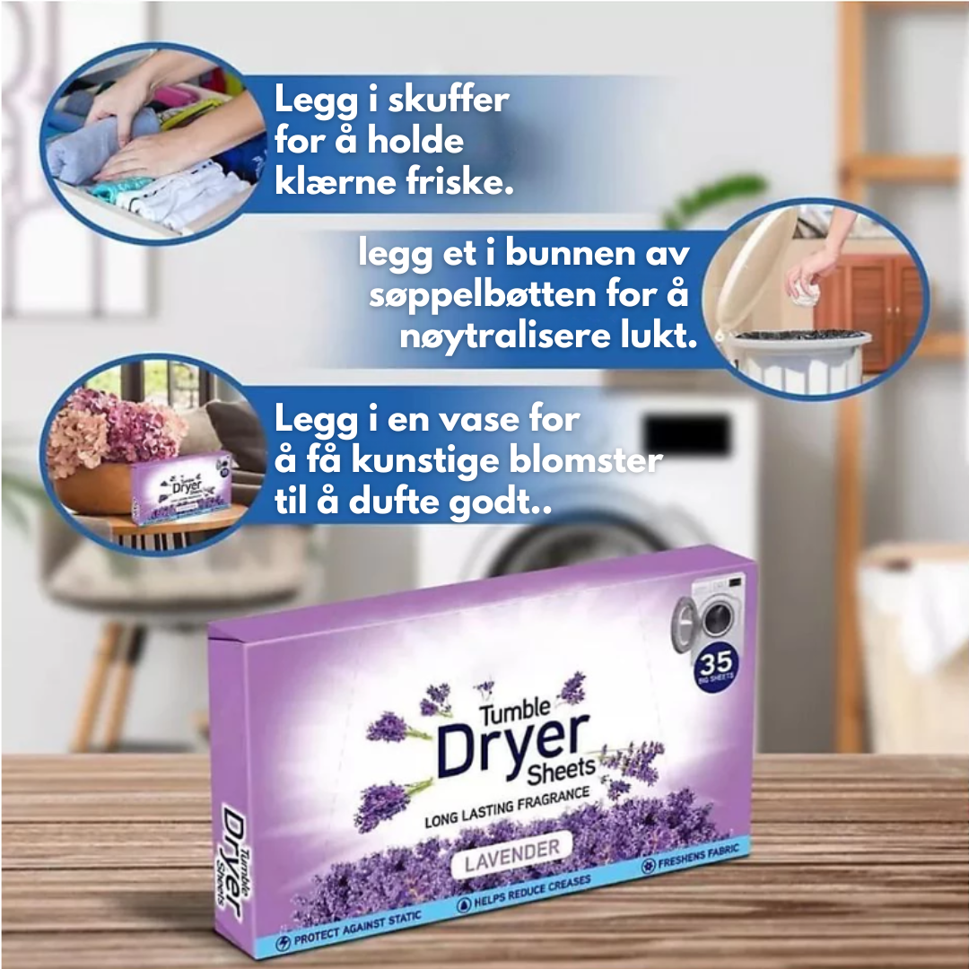Swirl Tumble Dryer Sheets Lavender 35pk