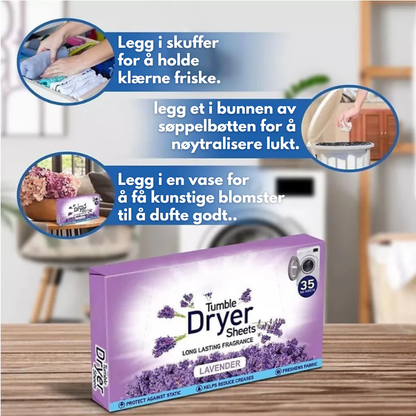 Swirl Tumble Dryer Sheets Lavender 35pk