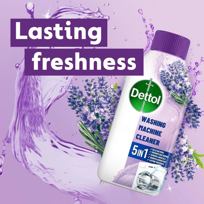 Dettol 5in1 Washing Machine Cleaner Lavender 250ml