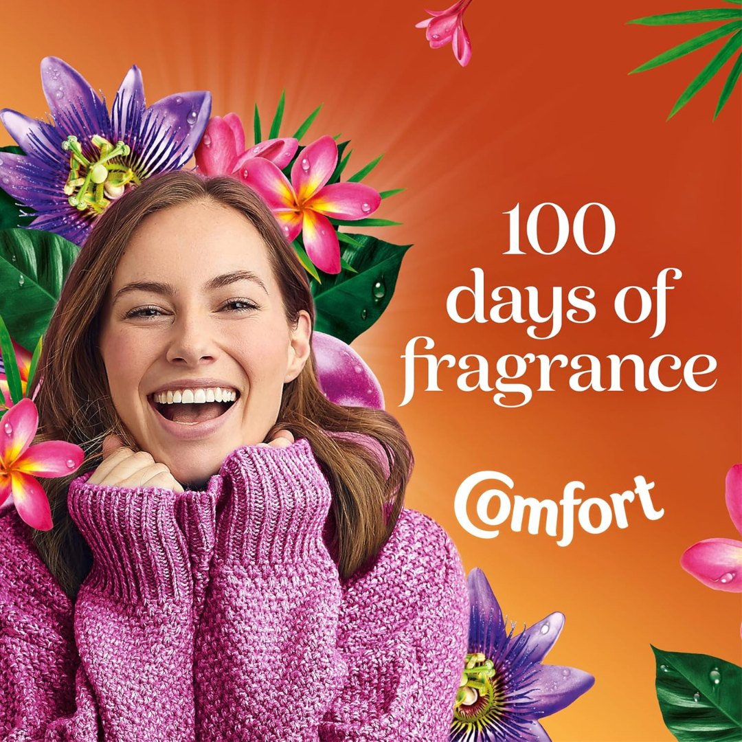 Comfort Passion Bloom Fabric Conditioner 26w 780ml
