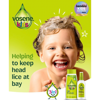 Vosene Kids 3in1 Squeaky Clean Shampoo 250ml