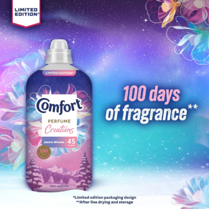 Comfort Aurora Blooms Fabric Conditioner – Limited Edition 45w 1.35L