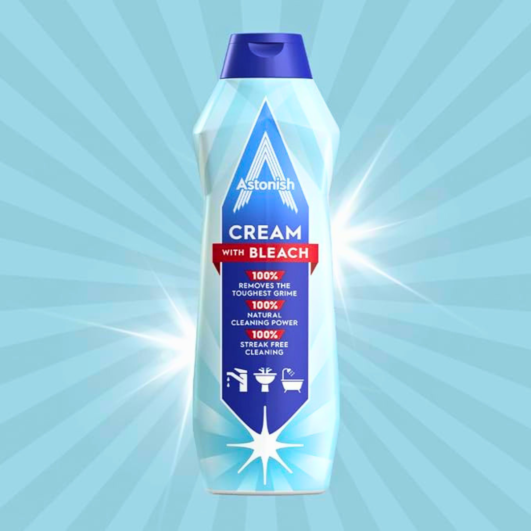 Astonish Cream Cleaner w/Bleach 500ml