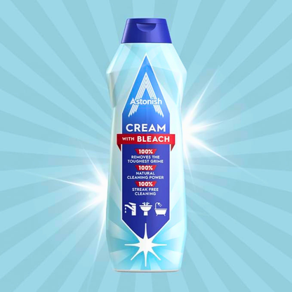 Astonish Cream Cleaner w/Bleach 500ml
