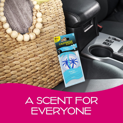 California Scent Palms Car Freshener Fresh Linen