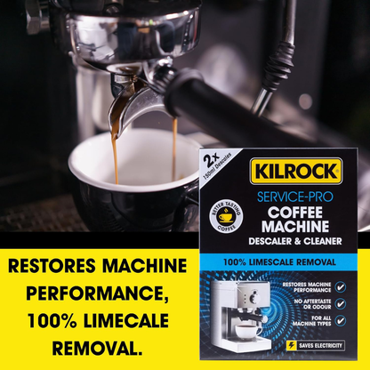 Kilrock Coffee Machine Descaler & Cleaner 2 x 150ml
