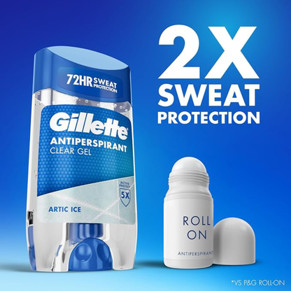 Gillette Antiperspirant Clear Gel Arctic Ice 70ml