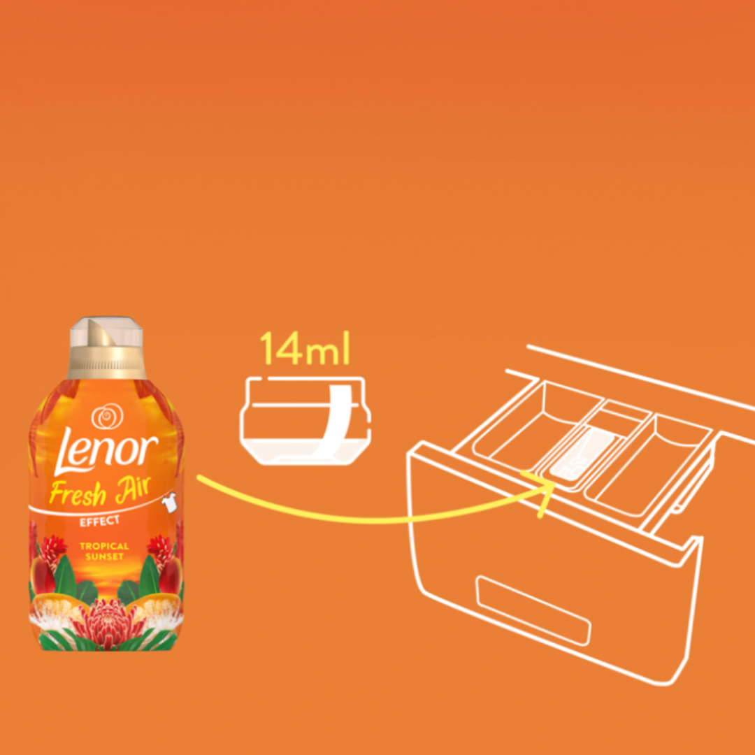 Lenor Tøymykner Fresh Air Effect Tropical Sunset 50w 700ml