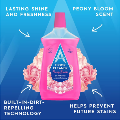 Astonish Floor Cleaner Peony Bloom 1L