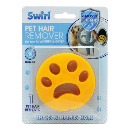 Swirl Pet Hair Remover 1pk Div.Farger