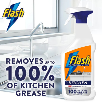 Flash Impecccable Clean Kitchen Spray Citrus Scent 800ml