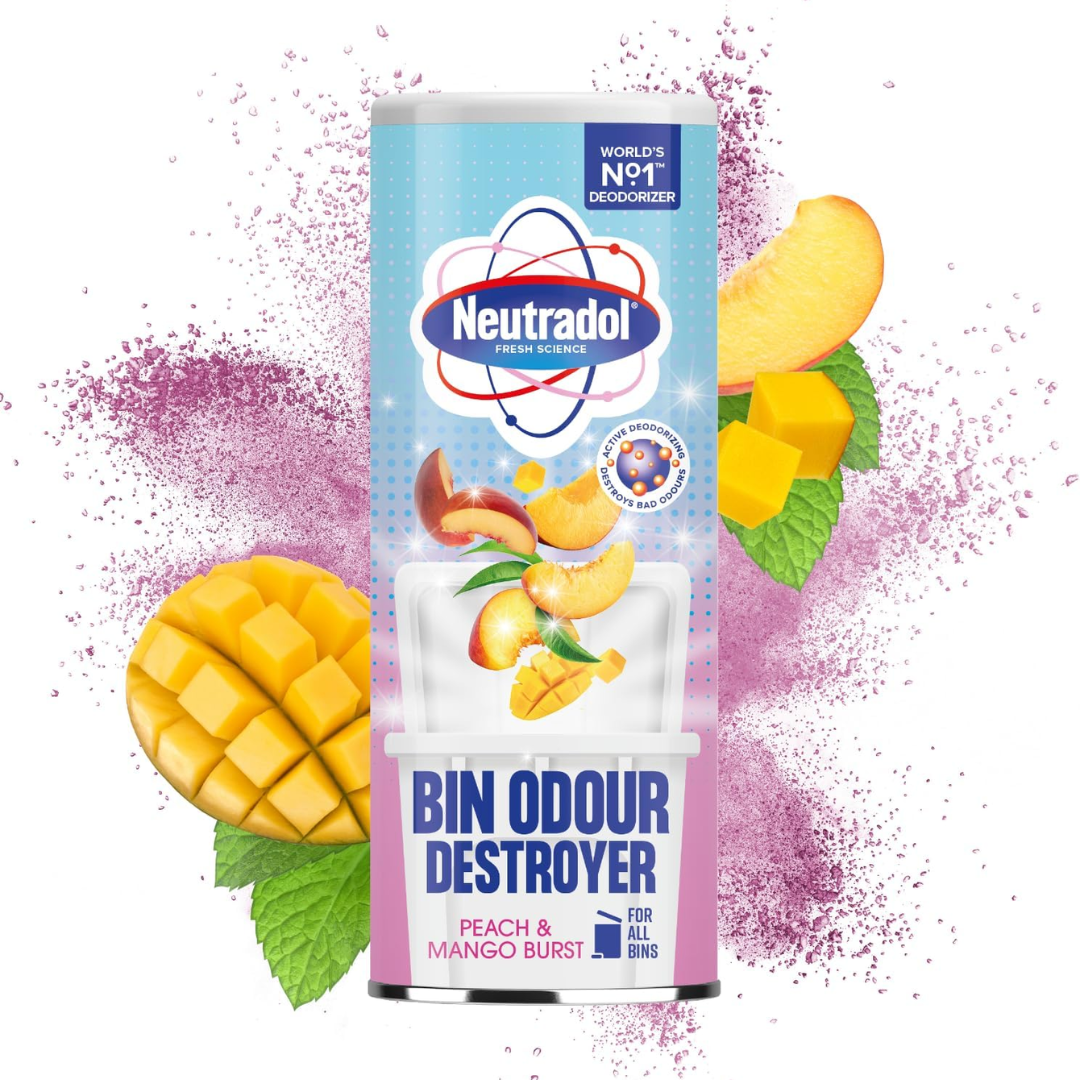 Neutradol Dustbin Odour Destroyer Peach & Mango 350g