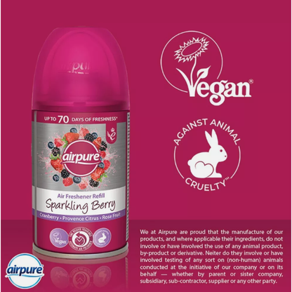 Airpure Air Freshener Refill Sparkling Berry 250ml