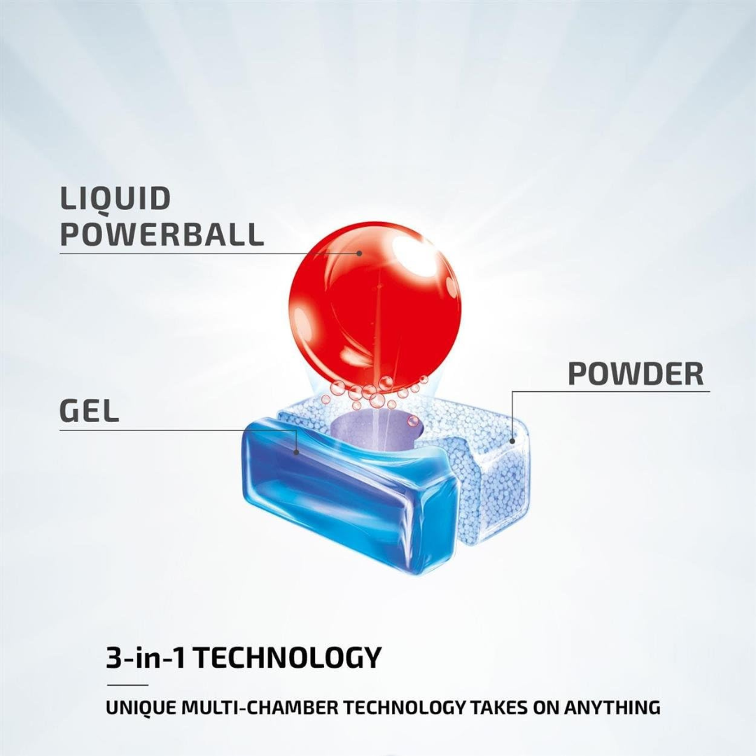 Finish Powerball Quantum Dishwasher Capsules 60pk