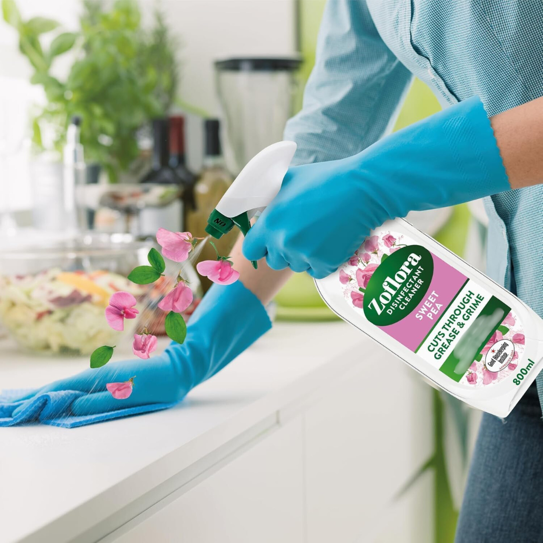 Zoflora Multi Purpose Cleaner Spray Sweet Pea 800ml