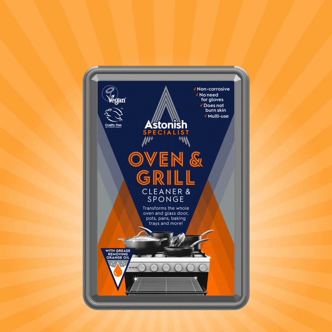 Astonish Oven & Grill Cleaner Paste w/Sponge 250g