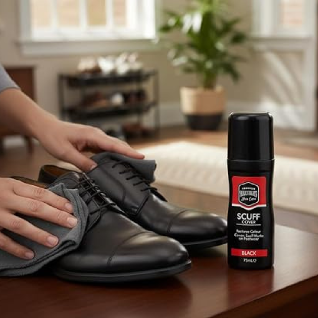 Premium Shoetreats Shoe Care Scuff Cover Black 75ml