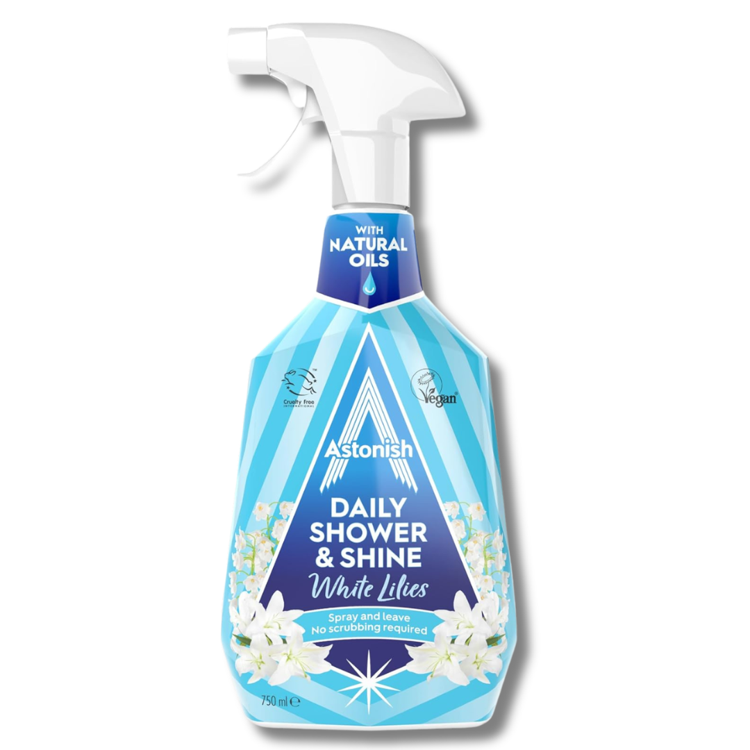 Astonish Daily Shower & Shine Cleaner White Lillies 750ml