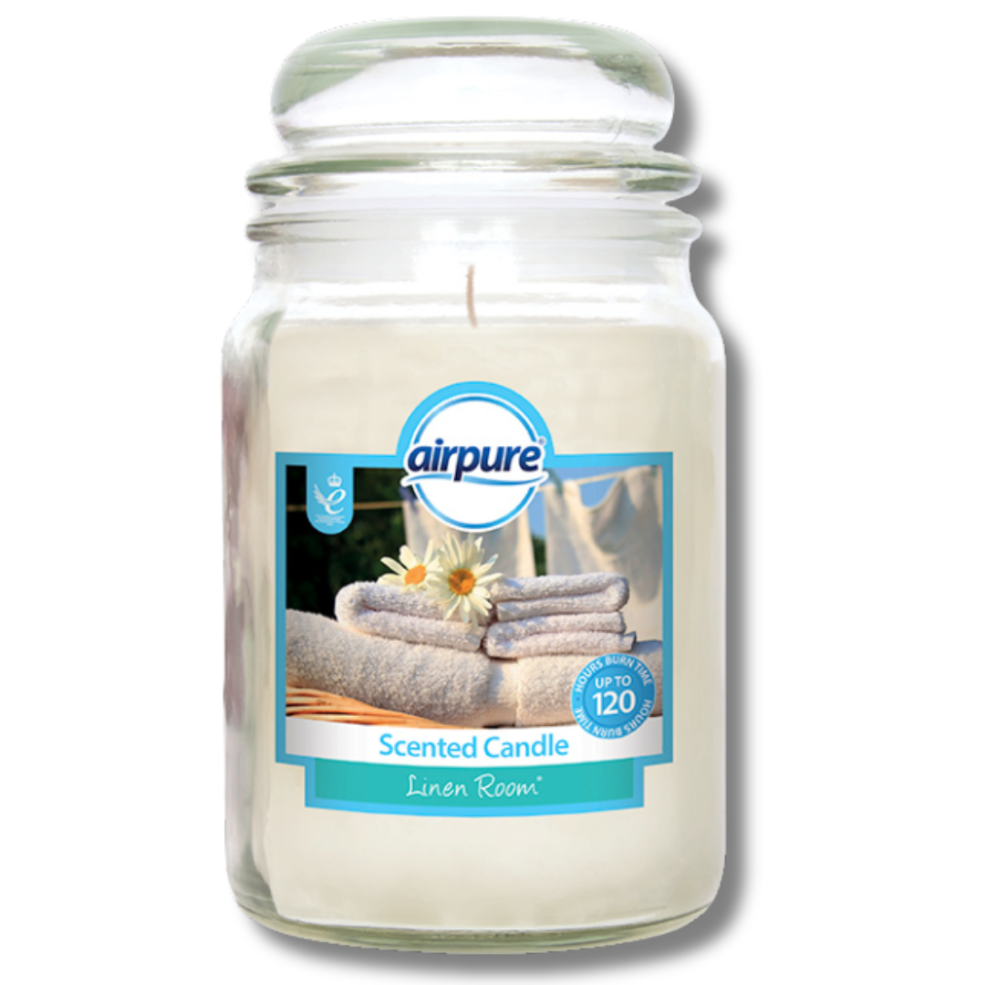 Airpure Jar Candle 510g Div.Typer