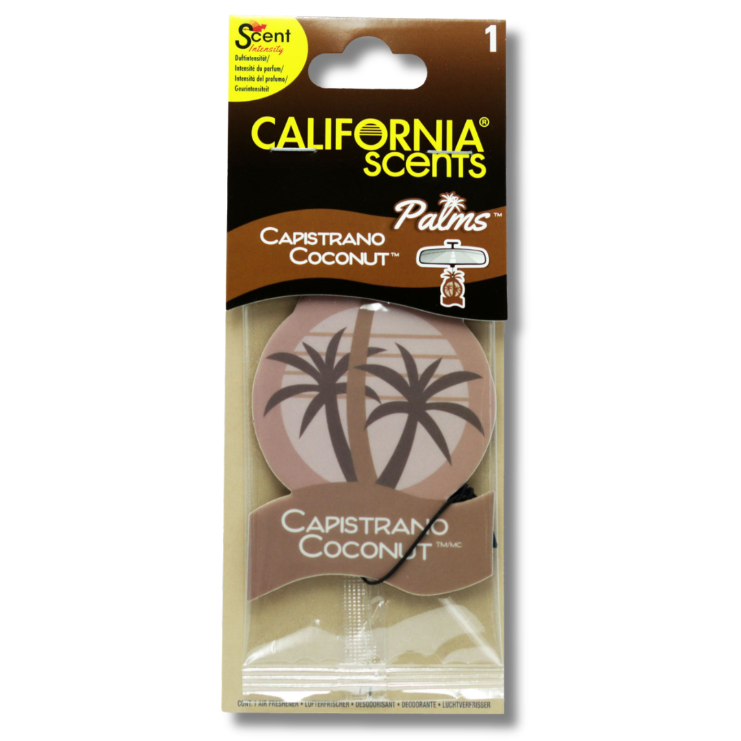 California Scent Palms Car Freshener Coconut