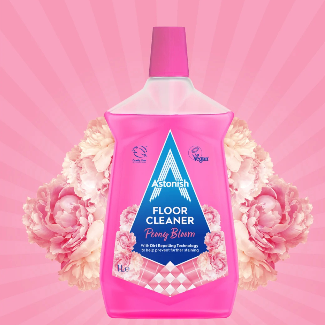 Astonish Floor Cleaner Peony Bloom 1L