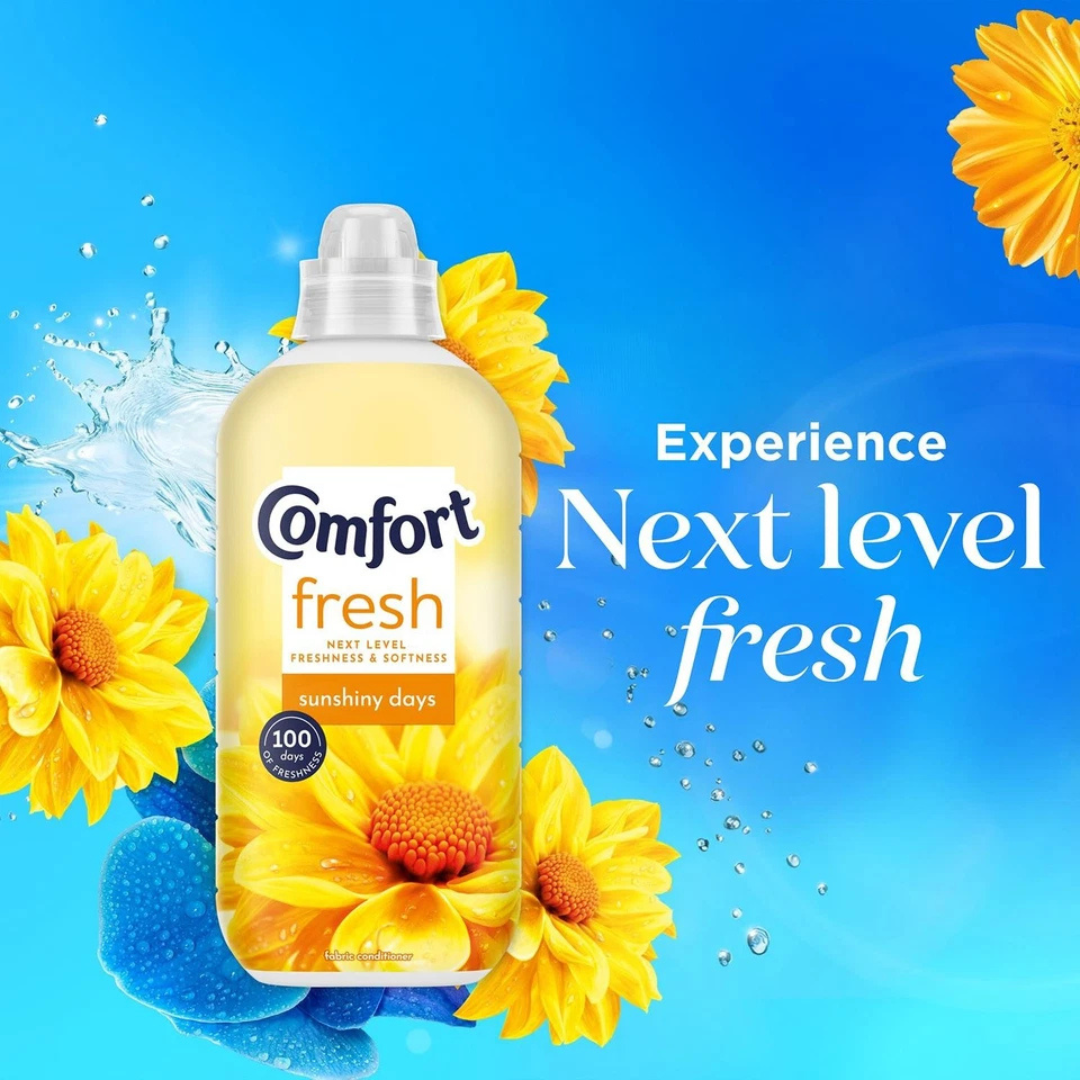 Comfort Fabric Conditioner Sunshiny Days 31w 930ml