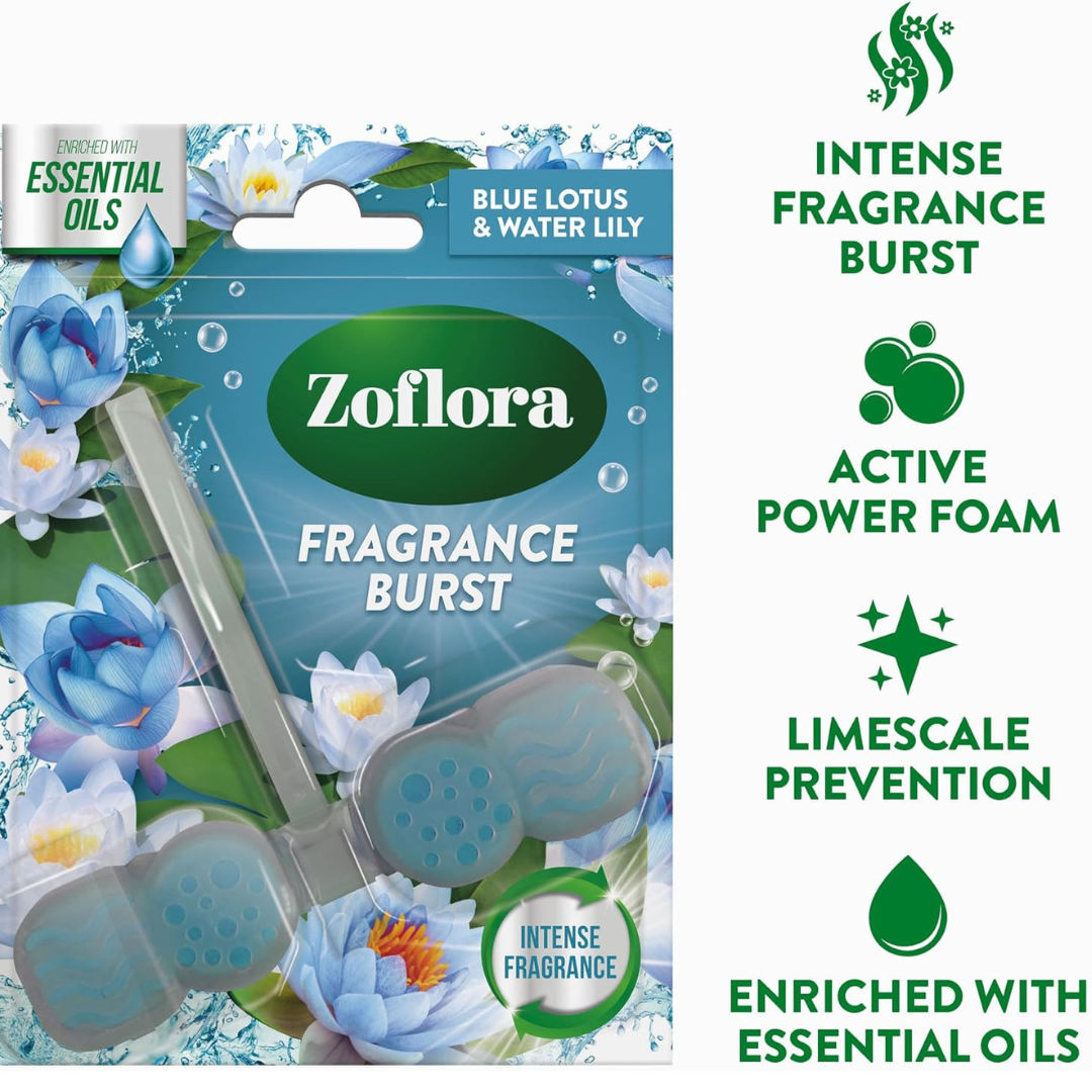 Zoflora Rim Block Blue Lotus & Water Lily 48g