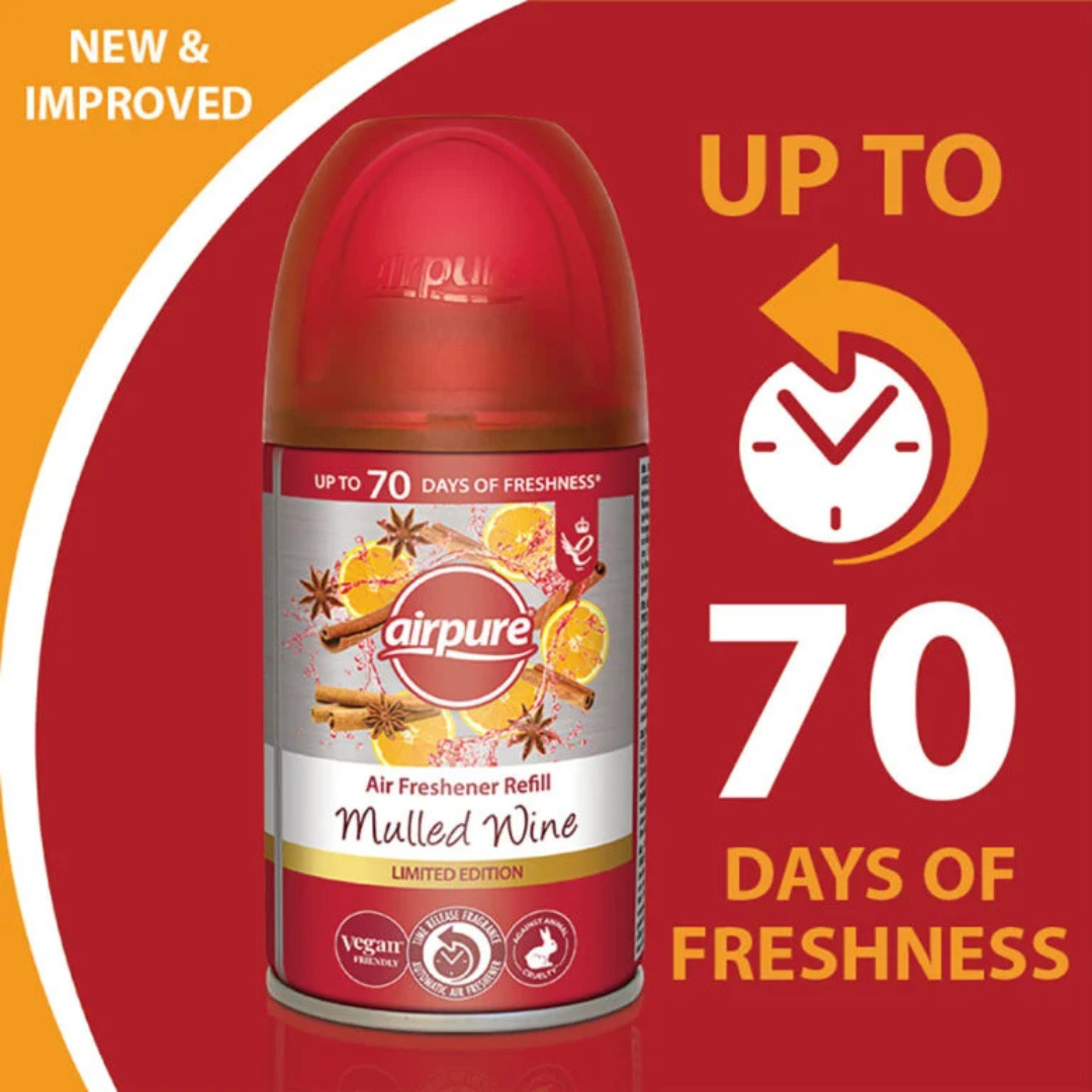 Airpure Air Freshener Refill Mulled Wine 250ml